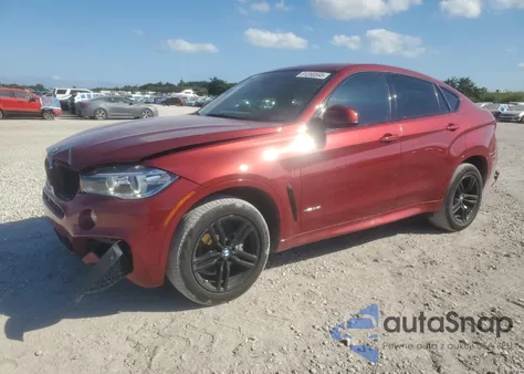 2018 BMW X6 xDrive35I из США, поврежденный, VIN 5UXKU2C5XJ0X49212